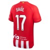 Maglia ufficiale Atlético Madrid Saul 17 Casa 2023-24 per Uomo